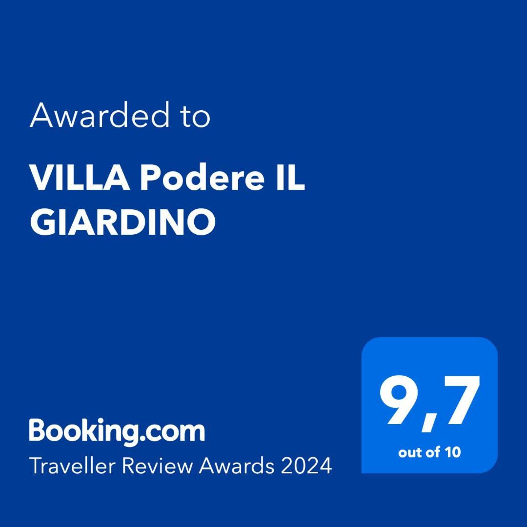 Villa Podere Il Giardino Castiglion Fiorentino Dış mekan fotoğraf