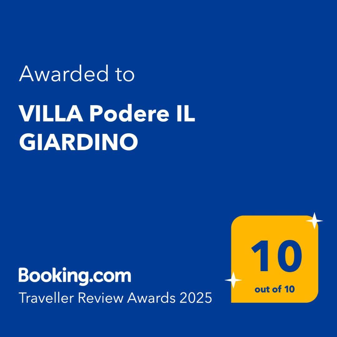 Villa Podere Il Giardino Castiglion Fiorentino Dış mekan fotoğraf
